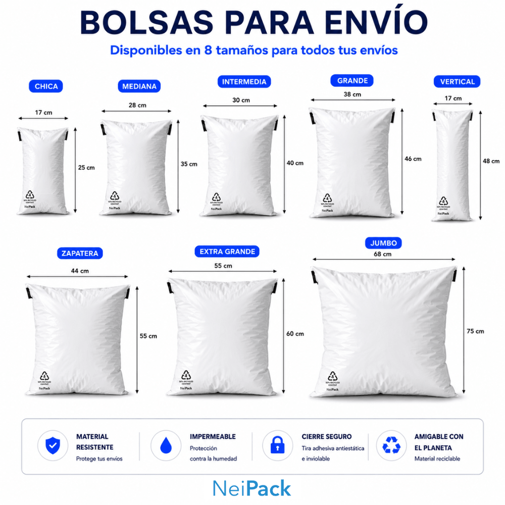 Bolsas para Envío (PM2) - NeiPack