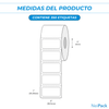 Etiqueta térmica 2 x 1 - NeiPack