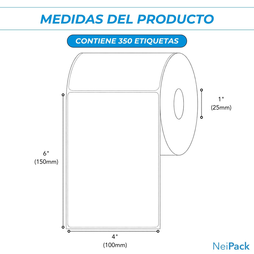 Etiquetas térmicas - NeiPack