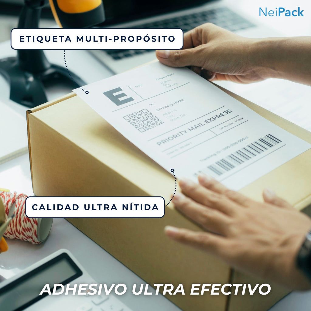 Etiquetas térmicas - NeiPack