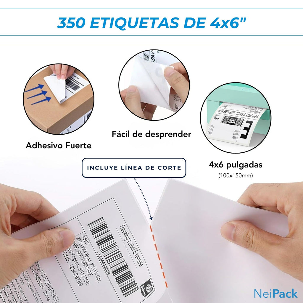 Etiquetas térmicas - NeiPack