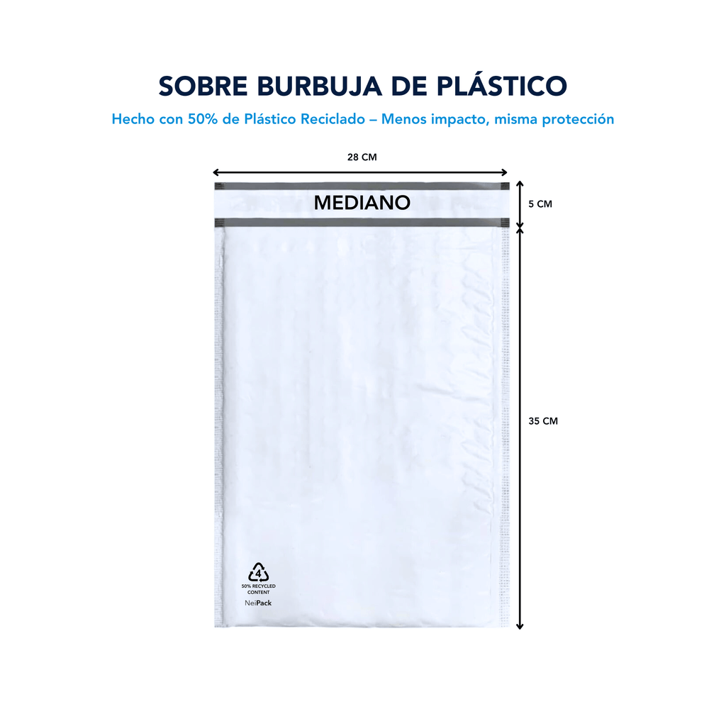 Sobres Burbuja de Plástico - NeiPack